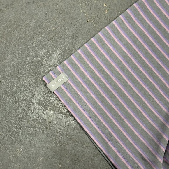 NWOT RLX Ralph Lauren Polo Golf Shirt Stretch Short Sleeve Striped XXL - Picture 4 of 7